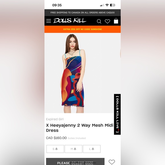 Funky dress - Picture 2 of 2